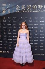 JESSICA CHASTAIN at Golden Horse Awards in Taipei 11/25/2017