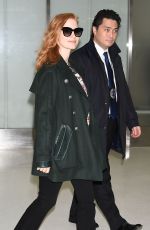JESSICA CHASTAIN at Narita International Airport 11/26/2017