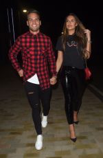 JESSICA SHEARS and Dom Lever Night Out in Manchester 11/03/2017