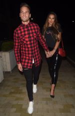 JESSICA SHEARS and Dom Lever Night Out in Manchester 11/03/2017