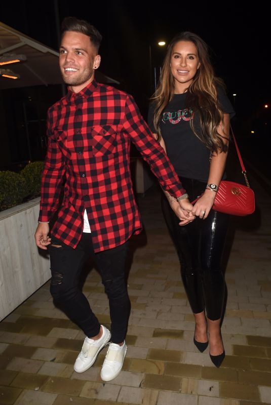 JESSICA SHEARS and Dom Lever Night Out in Manchester 11/03/2017