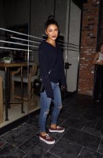 JESSICA SZOHR Arrives at Leonardo DiCaprio