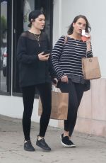 JESSIE J and a Friend Out Shopping in West Hollywood 10/30/2017