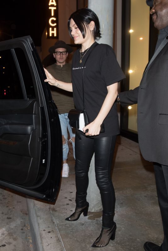 JESSIE J at Catch LA in West Hollywood 11/22/2017