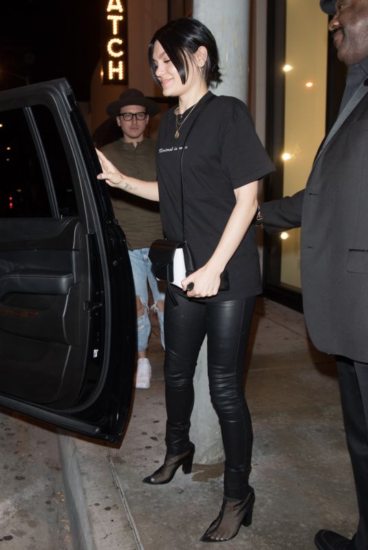 JESSIE J at Catch LA in West Hollywood 11/22/2017