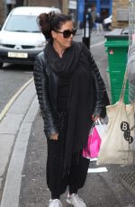 JESSIE WALLACE Arrives at Richmond Theatre in London 11/15/2017