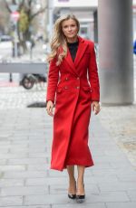 JOANNA KRUPA Arrives at Good Morning TVN Show in Warszaw 11/12/2017