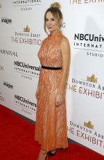 JOANNE FROGGATT at Downton Abbey: The Exhibition in New York 11/17/2017