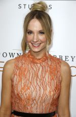 JOANNE FROGGATT at Downton Abbey: The Exhibition in New York 11/17/2017