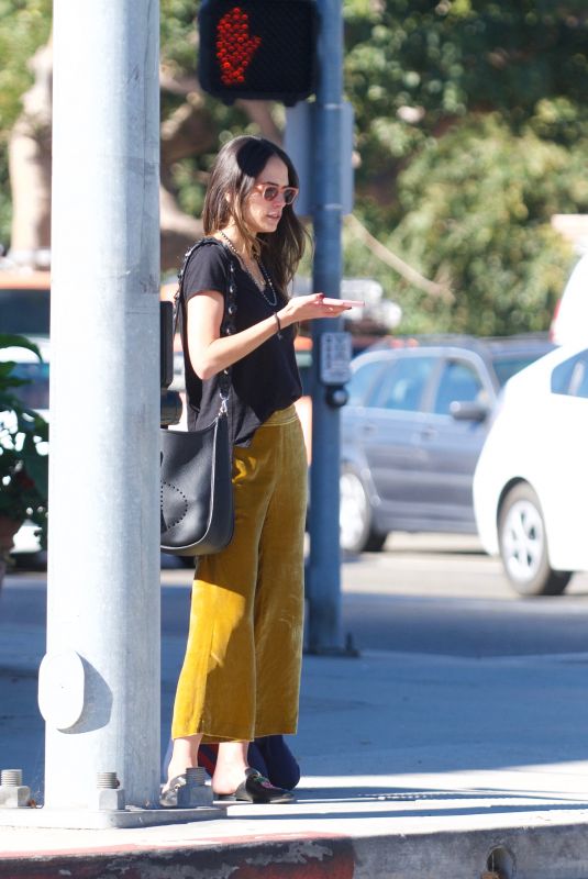 JORDANA BREWSTER Out for Lunch in Los Angeles 11/22/2017