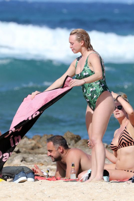 JORGIE PORTER in Swimsuit at a Beach in Hawaii 11/06/2017