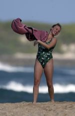 JORGIE PORTER in Swimsuit at a Beach in Hawaii 11/06/2017