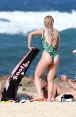 JORGIE PORTER in Swimsuit at a Beach in Hawaii 11/06/2017