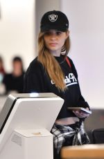 JOSEPHINE SKRIVER and ROMEE STRIJD at LAX Airport in Los Angeles 11/08/2017