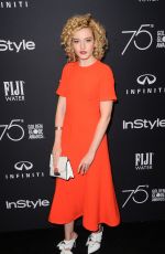 JULIA GARNER at HFPA & Instyle Celebrate 75th Anniversary of the Golden Globes in Los Angeles 11/15/2017
