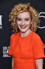 JULIA GARNER at HFPA & Instyle Celebrate 75th Anniversary of the Golden Globes in Los Angeles 11/15/2017