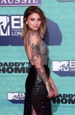 JULIA MICHAELS at 2017 MTV Europe Music Awards in London 11/12/2017