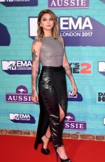 JULIA MICHAELS at 2017 MTV Europe Music Awards in London 11/12/2017