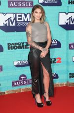 JULIA MICHAELS at 2017 MTV Europe Music Awards in London 11/12/2017
