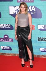 JULIA MICHAELS at 2017 MTV Europe Music Awards in London 11/12/2017