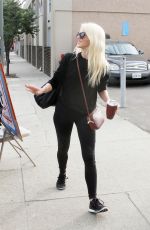 JULIANNE HOUGH Arrives at a Dance Rehersal in Los Angeles 11/15/2017