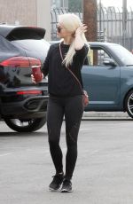 JULIANNE HOUGH Arrives at a Dance Rehersal in Los Angeles 11/15/2017