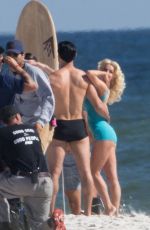 JULIANNE HOUGH in Swimsuit on the Set of Bigger in Orange Beach 11/13/2017