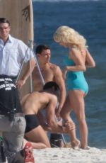 JULIANNE HOUGH in Swimsuit on the Set of Bigger in Orange Beach 11/13/2017