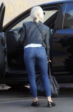 JULIANNE HOUGH Leaves DWTS Rehersal in Studio City 11/17/2017