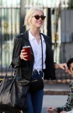 JULIANNE HOUGH Leaves DWTS Rehersal in Studio City 11/17/2017