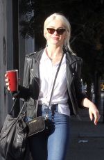JULIANNE HOUGH Leaves DWTS Rehersal in Studio City 11/17/2017