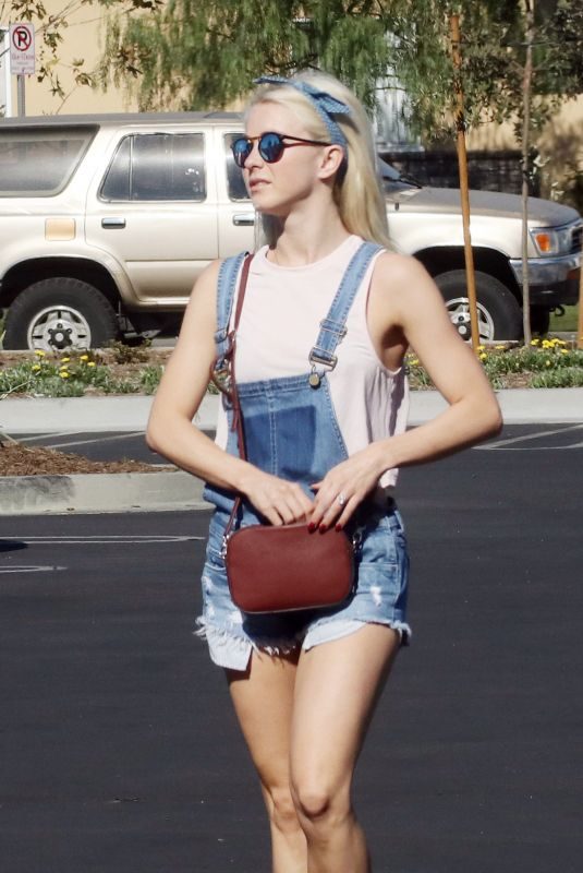 JULIANNE HOUGH Out Shopping in Hollywood 11/26/2017