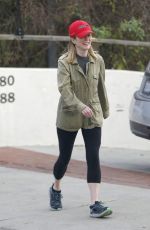 JULIANNE MOORE Out Hiking in Hollywood Hills 11/05/2017