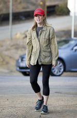 JULIANNE MOORE Out Hiking in Hollywood Hills 11/05/2017