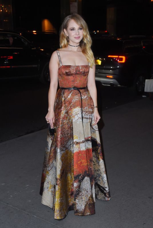 JUNO TEMPLE Night Out in New York 11/14/2017