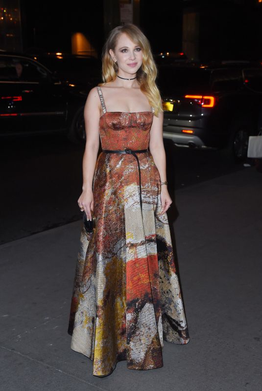 JUNO TEMPLE Night Out in New York 11/14/2017