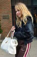 JUNO TEMPLE Out and About in New York 11/15/2017