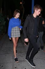 KAIA GERBER Night Out in West Hollywood 11/17/2017