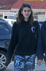KAIA GERBER Out with a Friend in Malibu 11/27/2017