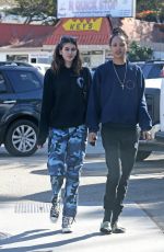KAIA GERBER Out with a Friend in Malibu 11/27/2017