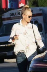 KALEY CUOCO Leaves a Nail Salon in Los Angeles 11/08/2017