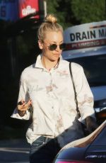 KALEY CUOCO Leaves a Nail Salon in Los Angeles 11/08/2017