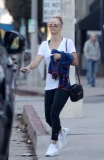 KALEY CUOCO Leaves Yoga Class in Los Angeles 11/15/2017