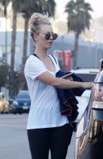 KALEY CUOCO Leaves Yoga Class in Los Angeles 11/15/2017