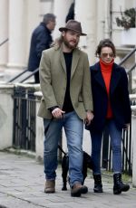 KARA TOINTON and Dr Marius Jensen Out in London 11/22/2017