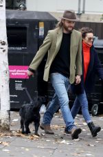 KARA TOINTON and Dr Marius Jensen Out in London 11/22/2017