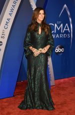 KAREN FAIRCHILD at 51st Annual CMA Awards in Nashville 11/08/2017