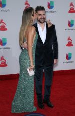 KAREN MARTINEZ at Latin Grammy Awards 2017 in Las Vegas 11/16/2017
