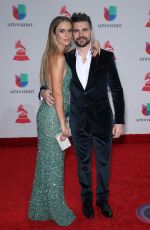 KAREN MARTINEZ at Latin Grammy Awards 2017 in Las Vegas 11/16/2017