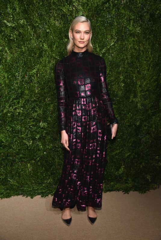KARLIE KLOSS at 14th Annual Cfda/Vogue Fashion Fund Awards in New York 11/06/2017